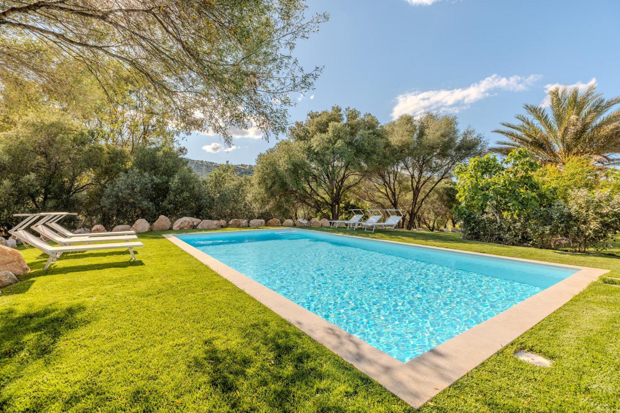 Ferienwohnung Stazzo San Teodoro Il Ginepro Piscina Condivisa Exterior foto